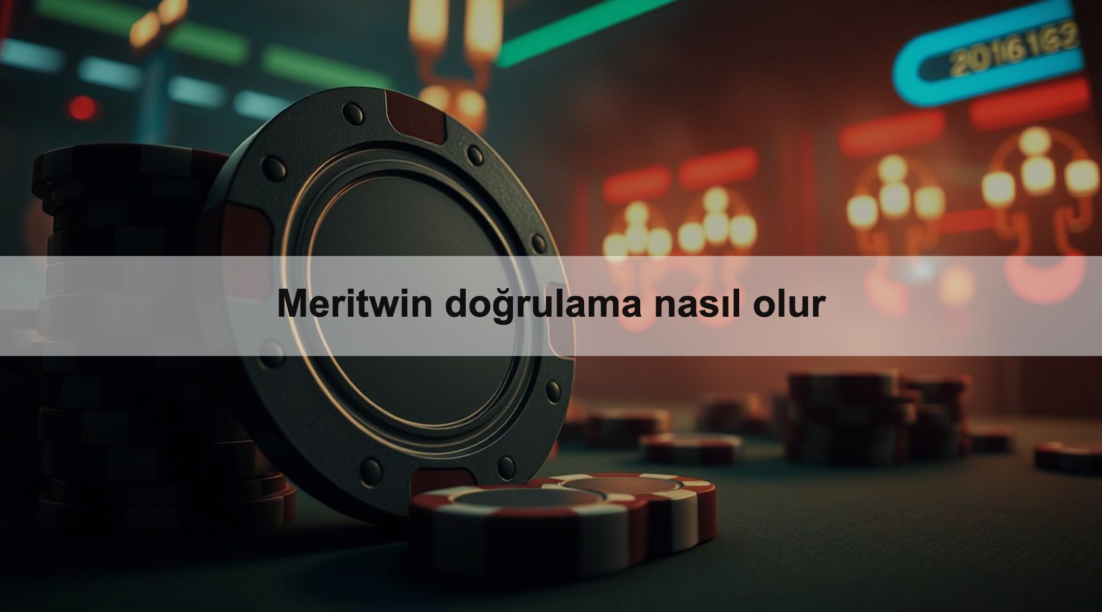 Meritwin doğrulama nasıl olur