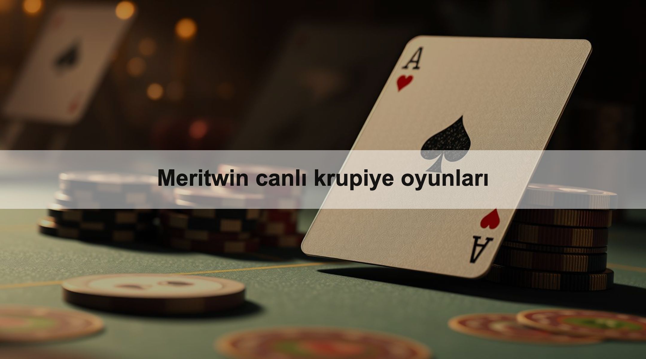 Meritwin canlı krupiye oyunları